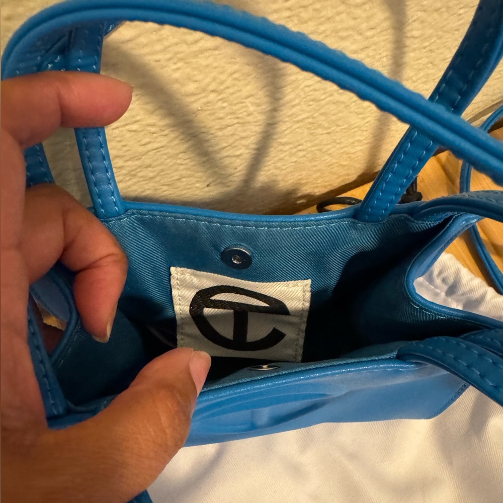 Telfar Cyan Shopping Bag - Small - Picture 4 of 6